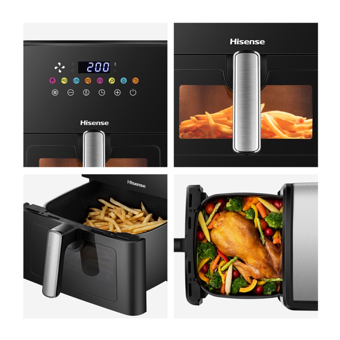AIR FRYER HISENSE 8 LTS H09AFBKS4S - Image 2