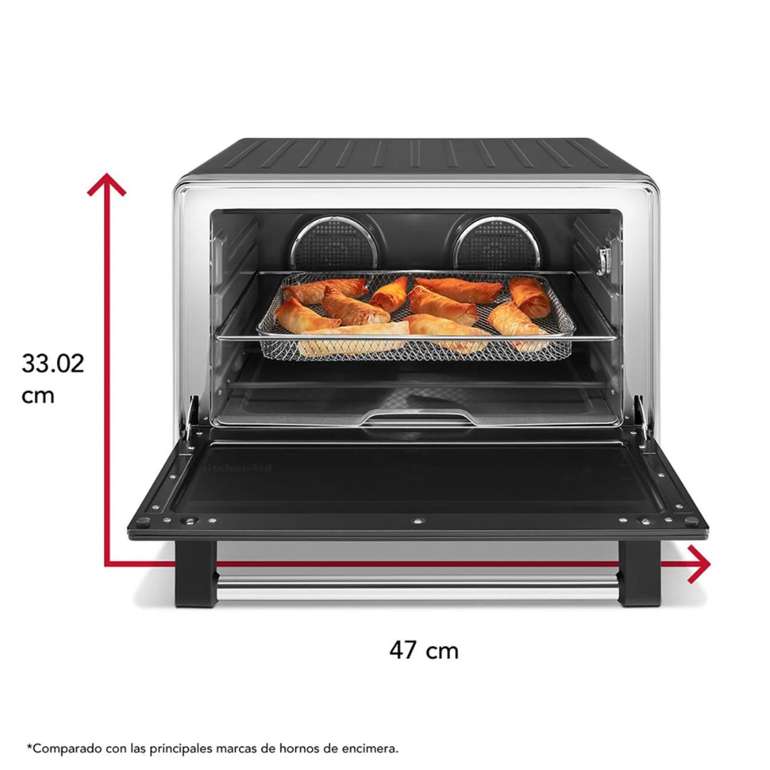 HORNO KITCHENAID DE MESA DOBLE CONVECCION CON FREIDORA DE AIRE 22 LTS - Image 3